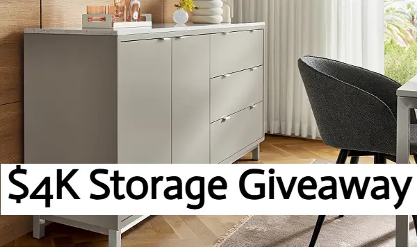 Room and Board $4000 Free Storage Giveaway