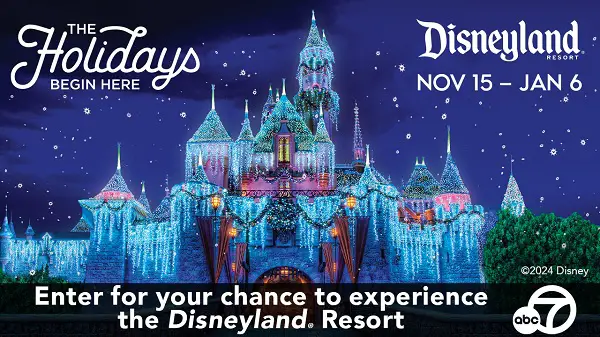 ABC7 Win Free Disneyland Resort Tickets Sweepstakes (20 Winners)