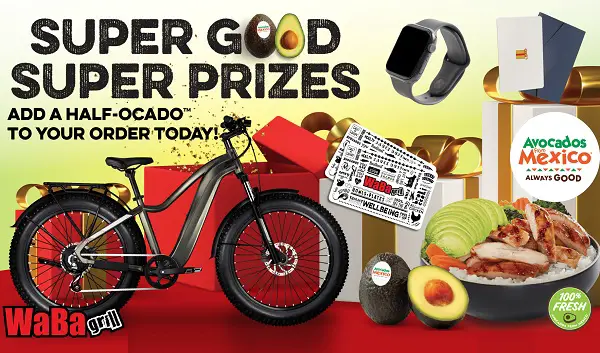 AFM Waba Grill 2024 Giveaway: Win Aventon 2 E-Bike, Apple Watch and More! (16 Winners)