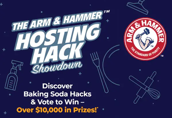 ARM & HAMMER Baking Soda’s Holiday Hosting Hacks Giveaway – Win $1,000 Weekly!