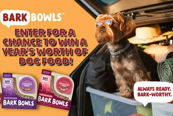 Bark Bowls Dog Food Giveaway: Win A Year's Worth of Dog Food