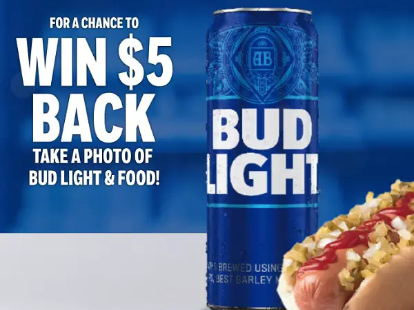 Bud Light Hot Food Sweepstakes: Win $5.00 Venmo Credit! (5100 Winners)