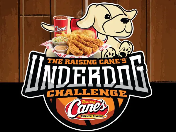 Cane’s Underdog Challenge Sweepstakes: Win a Free Box Combo Meal! (4400 Winners)