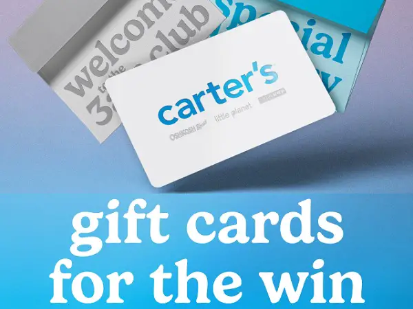 Carters S'Auntie Claus Holiday Sweepstakes: Win $500 Carters Gift Card! (10 Winners)