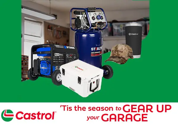 Castrol Garage Giveaway: Win Over $2,500 Worth Free Garage Makeover