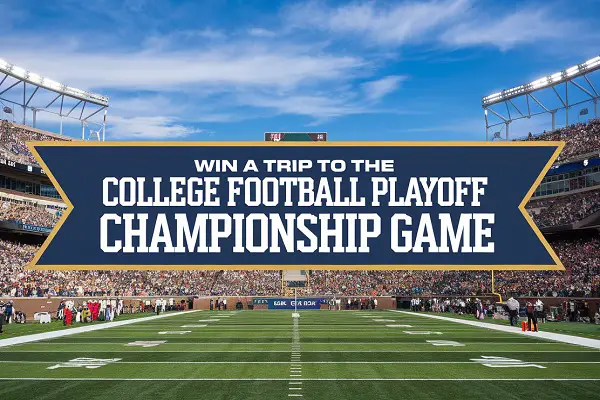 Shaw Floors 2025 College Football Playoff Championship Ticket Sweepstakes