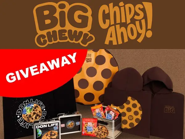 Chips Ahoy! Giveaway: Win Big Chewy Cookie and Big Sean Don Life collection! (30 Winners)