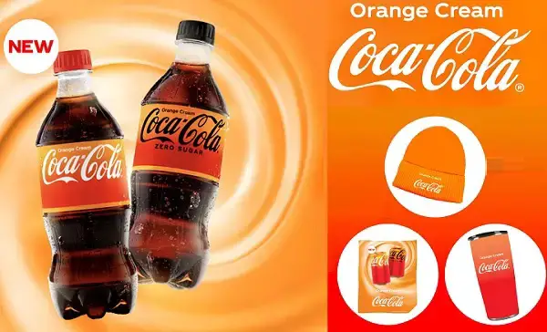 Coke Orange Cream Sweepstakes: Win a Walmart Gift Card, Boxes and Hats! (21000+ Prizes)