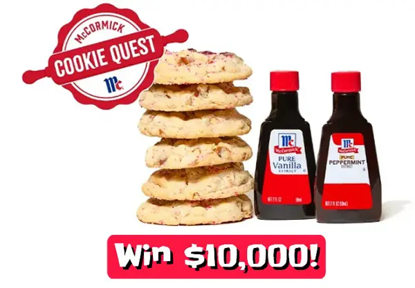 McCormick Cookie Recipe Contest: Win $10,000 Free Cash Prize