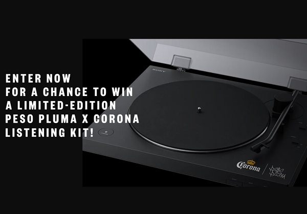 Corona Peso Pluma Listening Kit Giveaway (60 Winners)