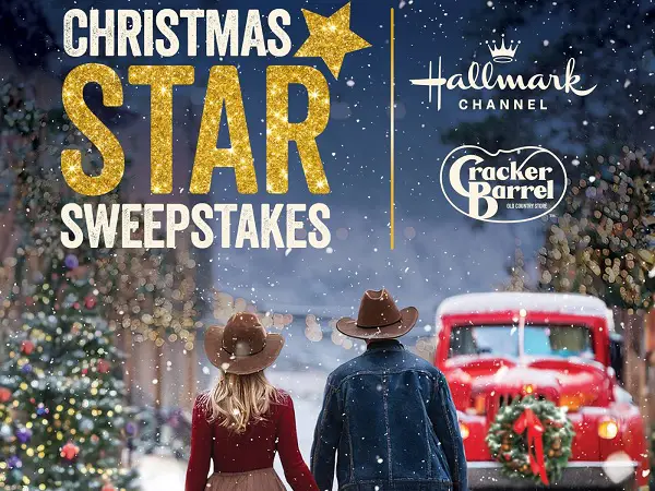 Cracker Barrel Rewards Christmas Star Sweepstakes: Win an VIP on-set experience and More!