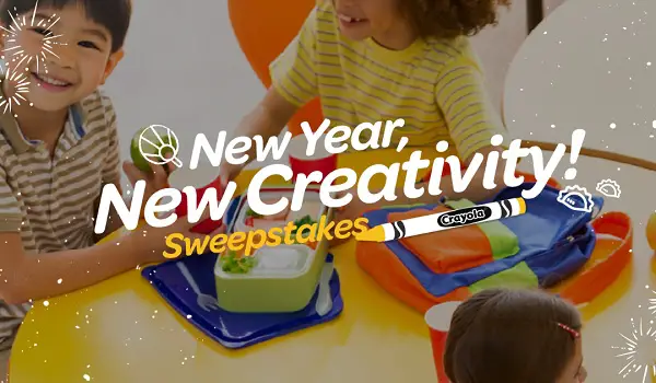 Crayola New Year, New Creativity Sweepstakes: Win Amazing Goodies to Transform Classrooms! (3 Winners)