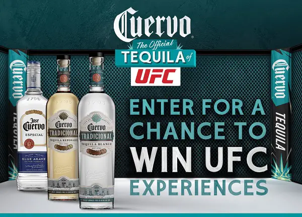 Jose Cuervo UFC Sweepstakes 2025 (312 Prizes)