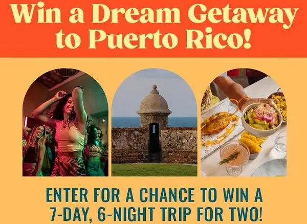 Win 7-Day/6-Night Trip for Two to Puerto Rico!