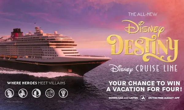 Win Disney Destiny Cruise Vacation for Four!