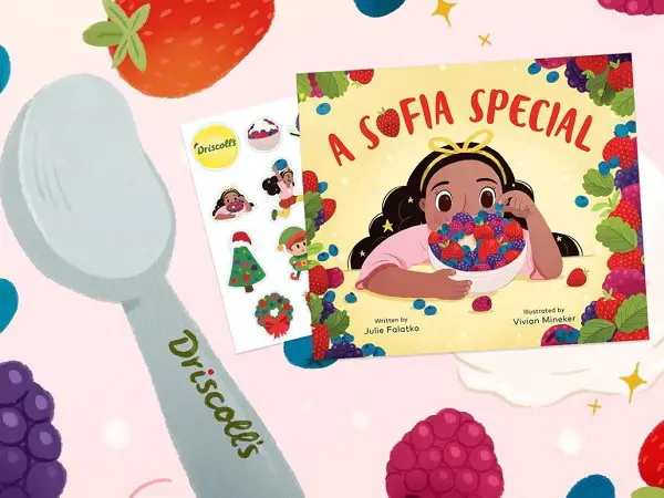 Win a Sofia Special Book and Holiday Sticker Sheet! (500 Winners)