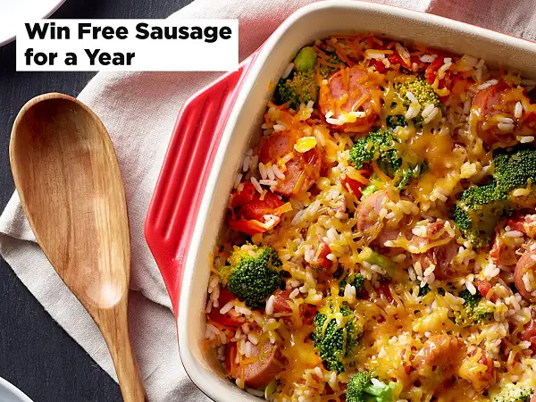 Win a Free Sausage for A Year!