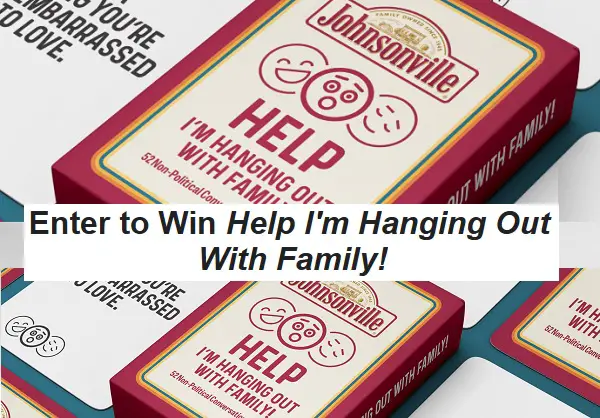 Family Holiday Giveaway: Win Playing Cards & Free Coupons for Sausages (250 Prizes)