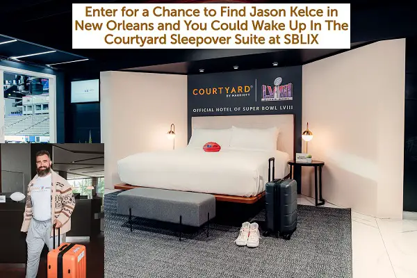 Find Jason Kelce Contest: Win a Trip to Super Bowl LIX in New Orleans (6 Winners)