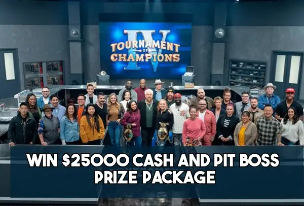 Foodnetwork Tournament of Champions Ultimate Giveaway: Win $25000 Cash and More!