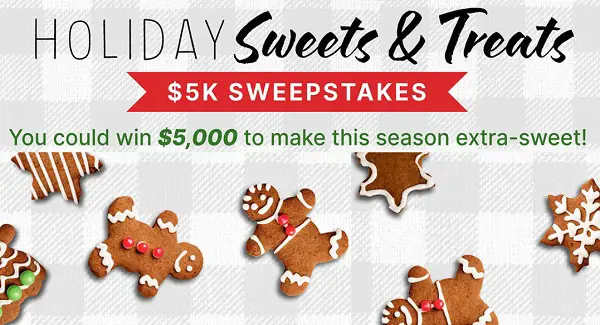 Food Network Holiday Sweet & Treat Sweepstakes – Win a $5,000 Cash!