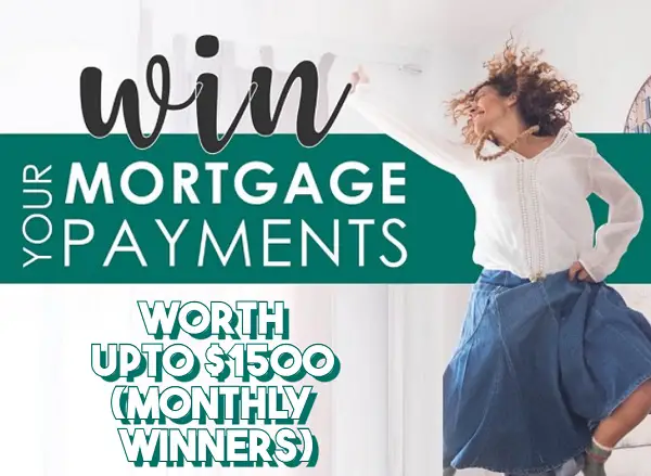 Win a $1,500 Free Mortgage Payment! (Monthly Winners)