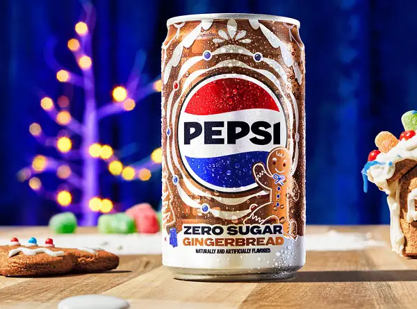 Win Pepsi Zero Sugar Gingerbread mini can! (4000 Winners)