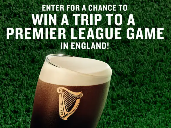 Win a Trip to Premier League Game in England!