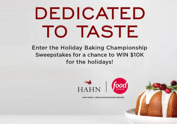 Holiday Baking Championship Sweepstakes: Win $10000 Cash for Free!