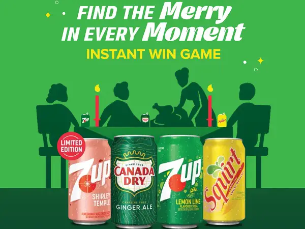 Dr Pepper Find The Merry In Every Moment Match & Win Instant Win Game (163 Winners)