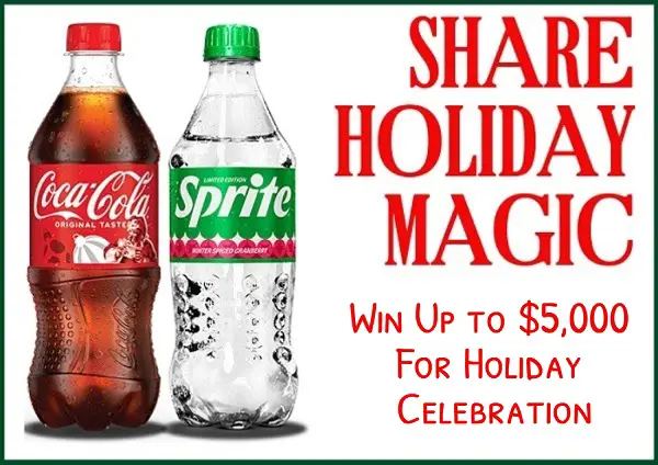 Coca-Cola Holiday Magic Match Sweepstakes: Win Up to $5,000 For Holiday Celebration