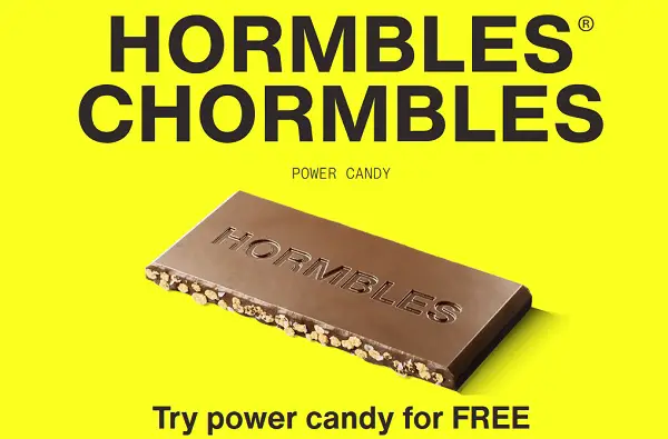 Win Hormbles Chormbles Power Candy Bars for Free! (1000 Winners)