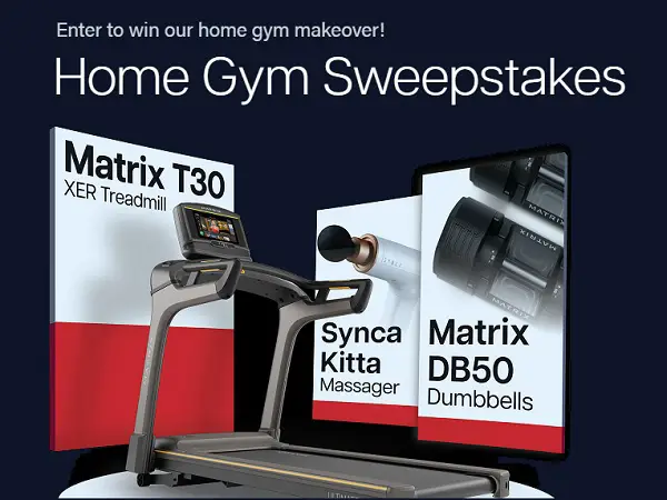 Home Gym Sweepstakes: Win a Fitness Equipment Bundle!