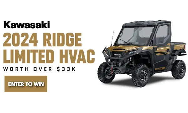 Win 2024 Kawasaki Ridge Limited HVAC!