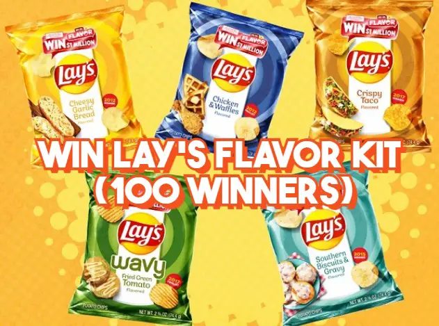 Lay’s Do US a Flavor Vault Social Sweepstakes (100 Winners)