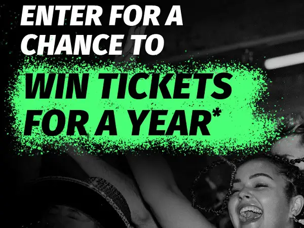 Win Free Concerts Tickets for a Year!