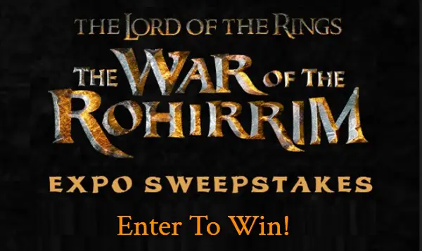 Lord of The Rings The War of Rorrhim Sweepstakes: Win Books, Movie Tickets & More