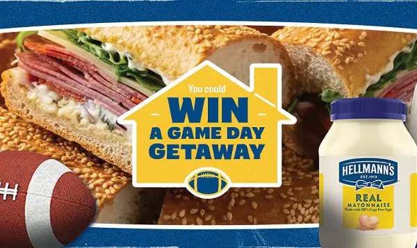 Mayo Game Day Getaway Giveaway: Win Ultimate Game Day Escape!