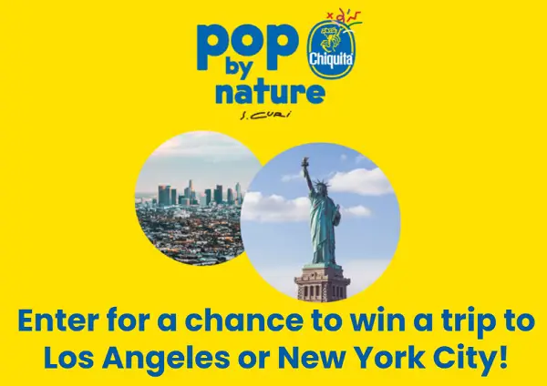 Chiquita Pop by Nature Art Getaway Giveaway – A Creative Escape Awaits! (10 Winners)