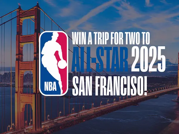 Win a Trip to NBA All-Star 2025 in San Francisco! (2 Winners)