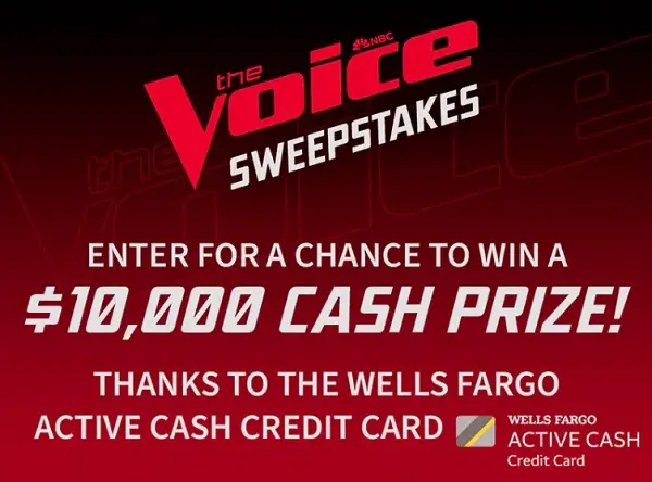 NBC The Voice Sweepstakes 2025: Win $10000 Cash for Free!