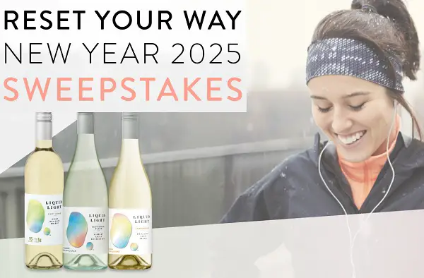 Liquid Light New Year Reset 2025 Sweepstakes: Win a Free Wellness Experience! (5000 Winners)