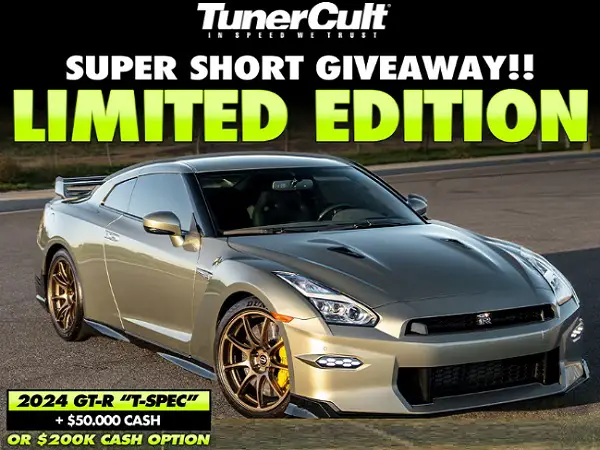 Win a 2024 Nissan GT-R T-Spec + $50,000 Cash or Take $200,000 Cash!