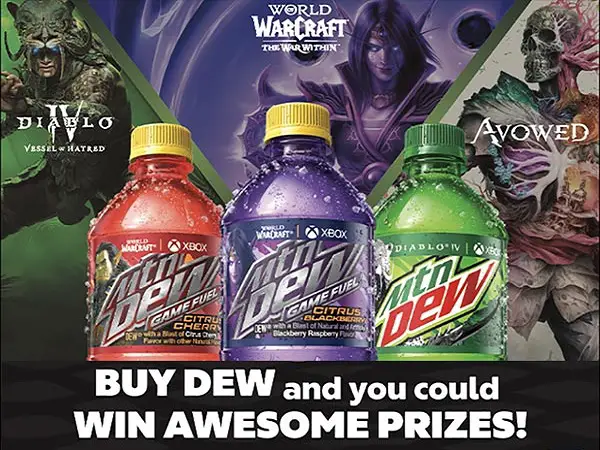 MTN Dew Gaming Sweepstakes: Win Microsoft Xbox Series S Controller, Headphones and More! (12 Winners)