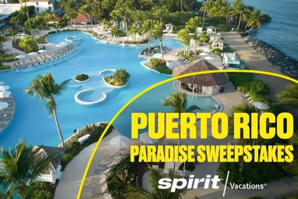 Spirit Puerto Rico Vacations Sweepstakes 2025