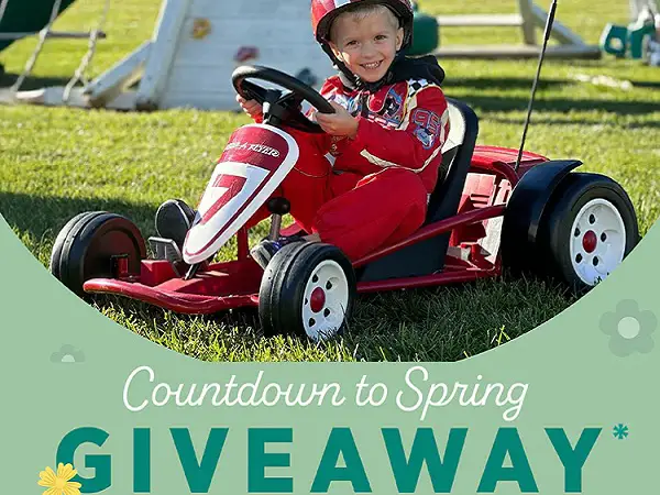 Radio Flyer Count Down to Spring Sweepstakes: Win Prizes Daily!