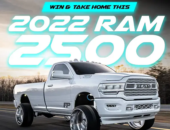 Win 2022 Ram 2500 + $10,000 Cash For Free!