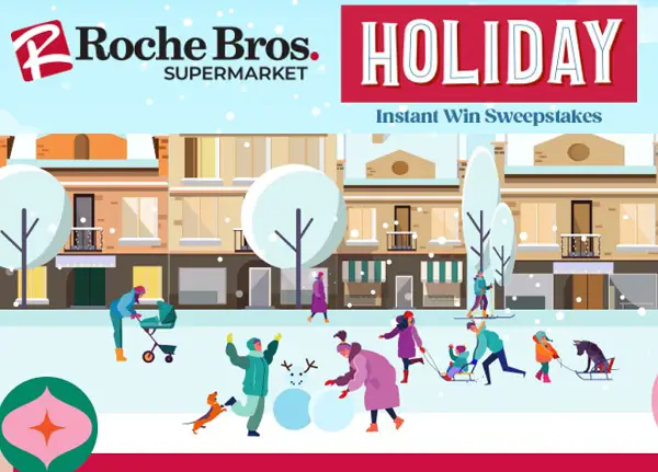 Roche Bros. Holiday Instant Win Game Giveaway: Win up to $1,000 Free Gift Cards & More