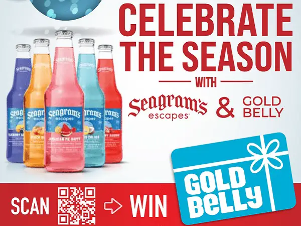 Seagram's Escapes $100 Goldbelly Gift Card Giveaway! (100 Winners)