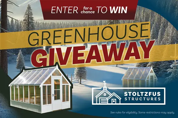 Win Free Stoltzfus Structures Greenhouse Giveaway